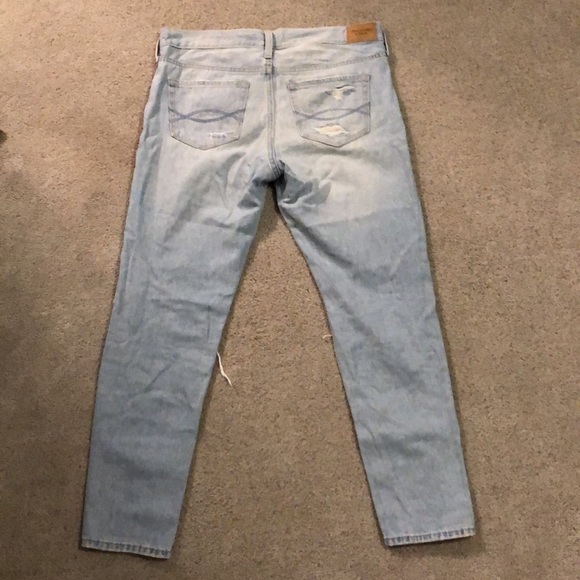 A&F Ripped Straight Jeans - Picture 2 of 4